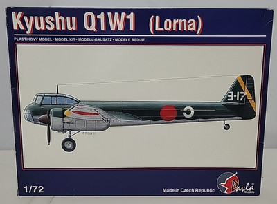 Pavla Models Kyushu Q1W1 Lorna 1/72 Model Kit No. 72003