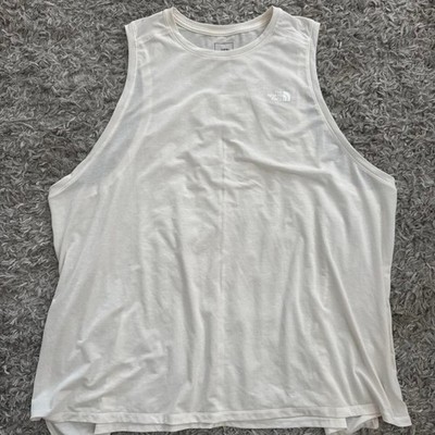 THE NORTH FACE 3X sleeveless tee white great condition