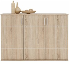Sideboard - Sonoma Eiche - 132 cm breit Sideboard Kommode TV Sideboard