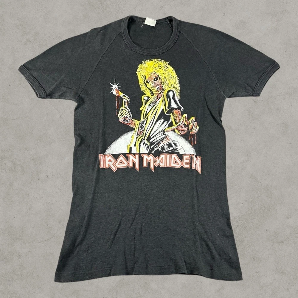 T-shirt Vintage Iron Maiden - Taille XL - Rare Et En Très Bon état