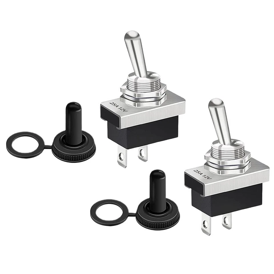 Kippschalter Gerät -25°C~+85°C 12V 25A 2 Stecker 2 Stück KN3D-101 Ein/Aus - Bild 4 von 4