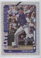 2021 Panini Donruss Elite Series Vector Trevor Story #ES9 7u4