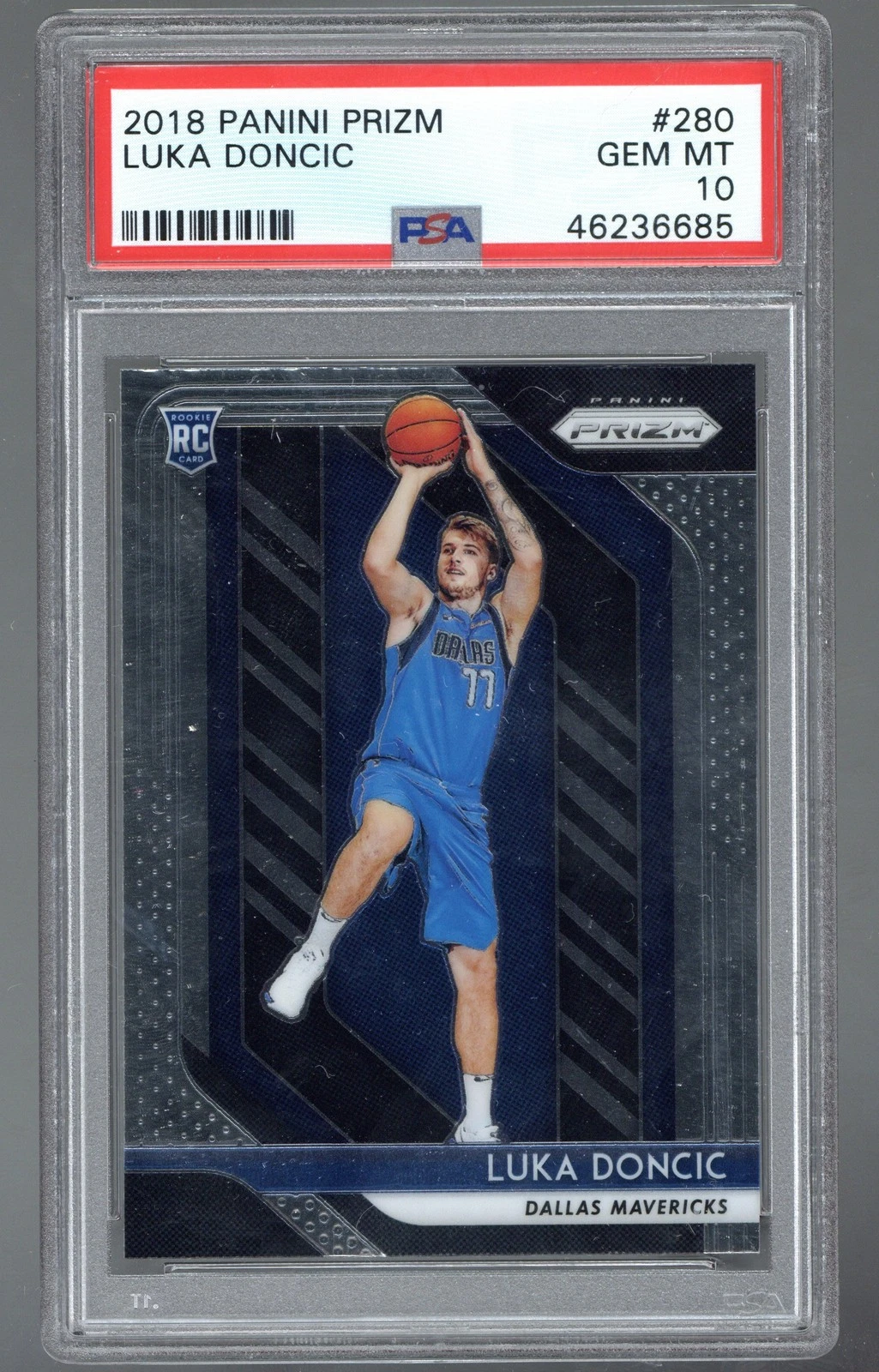 Luka Doncic Prizm RC PSA 10