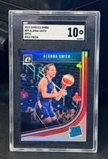 Alanna Smith 2019 Panini Donruss WNBA Optic Holo Silver RC Minnesota Lynx SGC 10