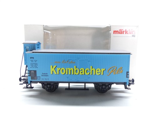 Märklin H0 SoMo Güterwagen "Krombacher", AC, NEM, NEU in OVP #70016 | Condition: Gebraucht