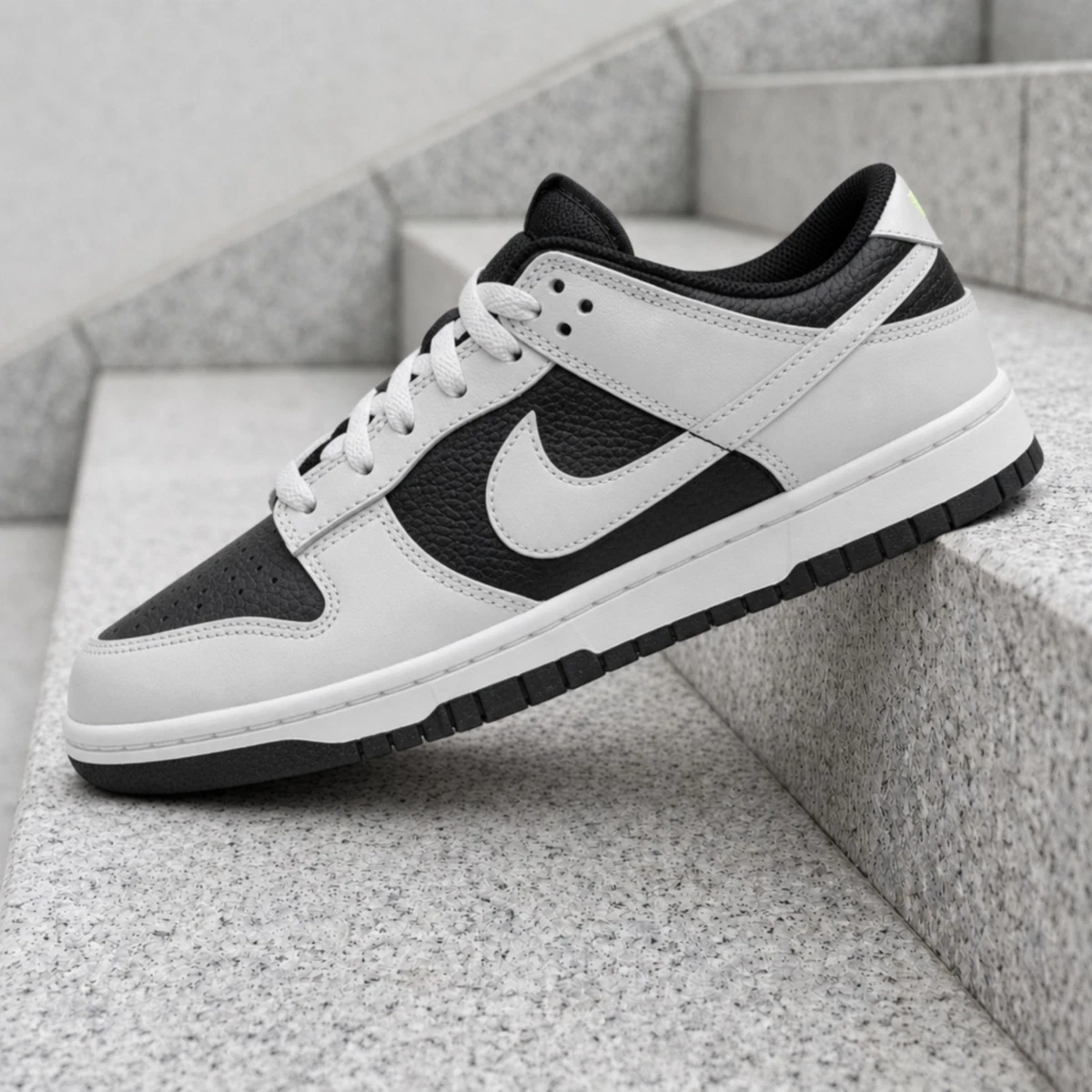 Nike Dunk Low Reverse Panda Neon for Sale | Authenticity