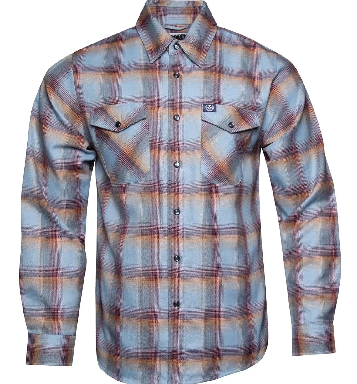 DIXXON Flannel Killswitch Engage Men's L Tall/LT Plaid Band Collab Snap
Opens in a new window or tab