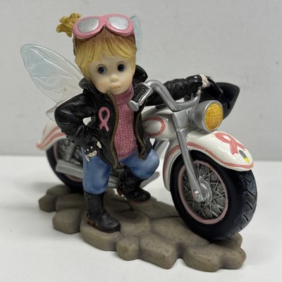Enesco The Rose Growing Up Girls ''Hope on Wheels'' Figurine Biker 4 X 5
