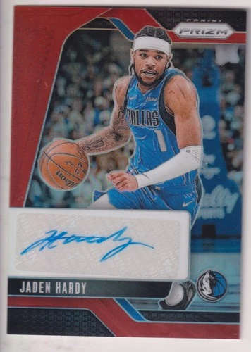JADEN HARDY 2024-25 PANINI PRIZM BASKETBALL AUTOGRAPH AUTO CARD #SIG-JHM