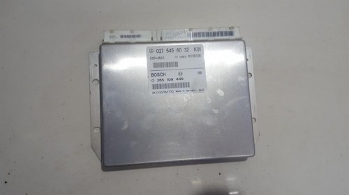 0275456032 Steuergerät ABS 0265109449 Mercedes-Benz A-CLASS DE660221-02
