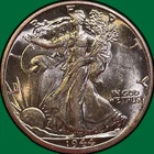 1944-D Walking Liberty Half Dollar Brilliant Uncirculated BU Coin #35761