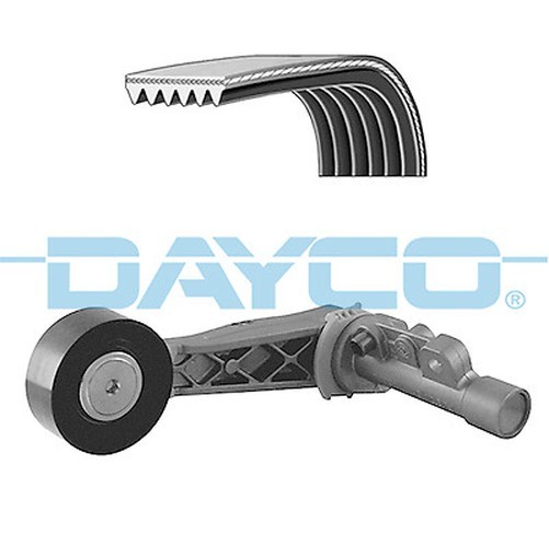 Dayco KPV222 V-Rippenriemen Satz FüR CitroËN, Ds, Peugeot-image