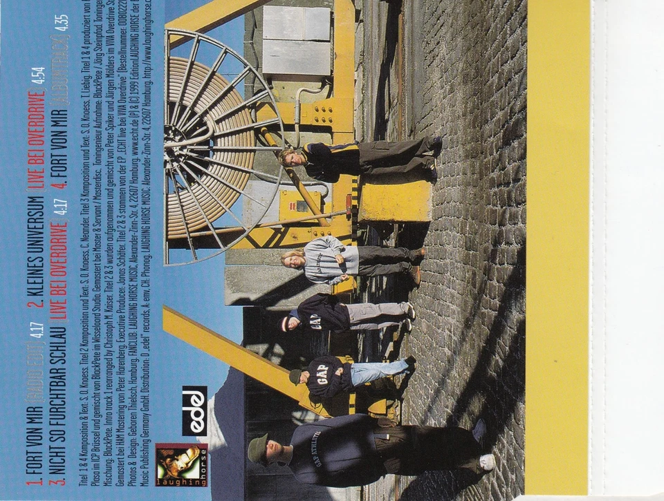 ECHT Fort Von Mir MCD 1999 RAR & WIE NEU Deutschpop / Deutschrock Klassiker ! - Bild 3 von 4