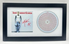 Machine Gun Kelly Signed Lost Americana CD Framed Autographed MGK