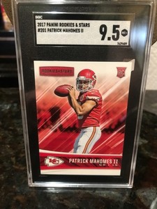 2017 Panini Rookies & Stars - Rookies Patrick Mahomes II #201 Red (RC)