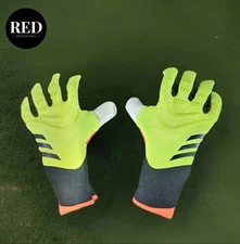 Adidas Predator Pro PC Goalkeeper Gloves Yellow Black Solred IQ4024 - Size 9