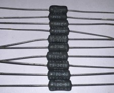 Dale 62.6 ohm 3 watt RS-2 C Precision Resistors 0.5 Tolerance New Quantity 10