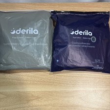 Derila Cooling Pillow Cover Ergo Edition, 21.25 x 14.17 x 4.7" Blue Pillowcase