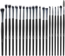 Eyeshadow Brushes Set 20pcs Makeup Eye Brushes Eyeshadow Blending Brush Eyebr...