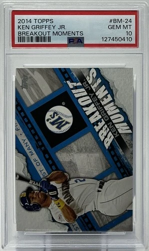 Ken Griffey PSA 10 -2014 Topps ‘Breakout Moments’ -Mariners, Reds, “The Kid”