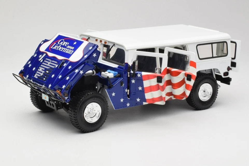 01807 Hummer H1 AM General Gore-Lieberman Humvee America Exoto 1/18 - Immagine 2 di 4