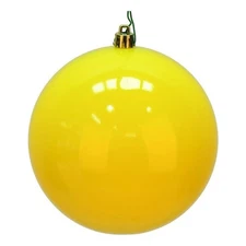 Vickerman 2.4" Yellow Shiny Ball  60/Bx