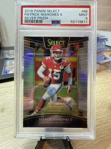 Patrick Mahomes 2018 Select Concourse  Level (Silver) #66 PSA 9