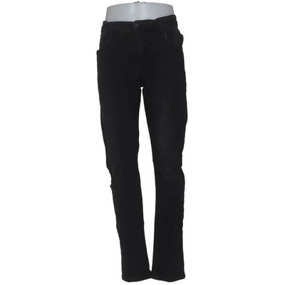 House Denim, Jeans, Größe: 33/32, Schwarz, Baumwolle/Elasthan, Einfarbig #HvH