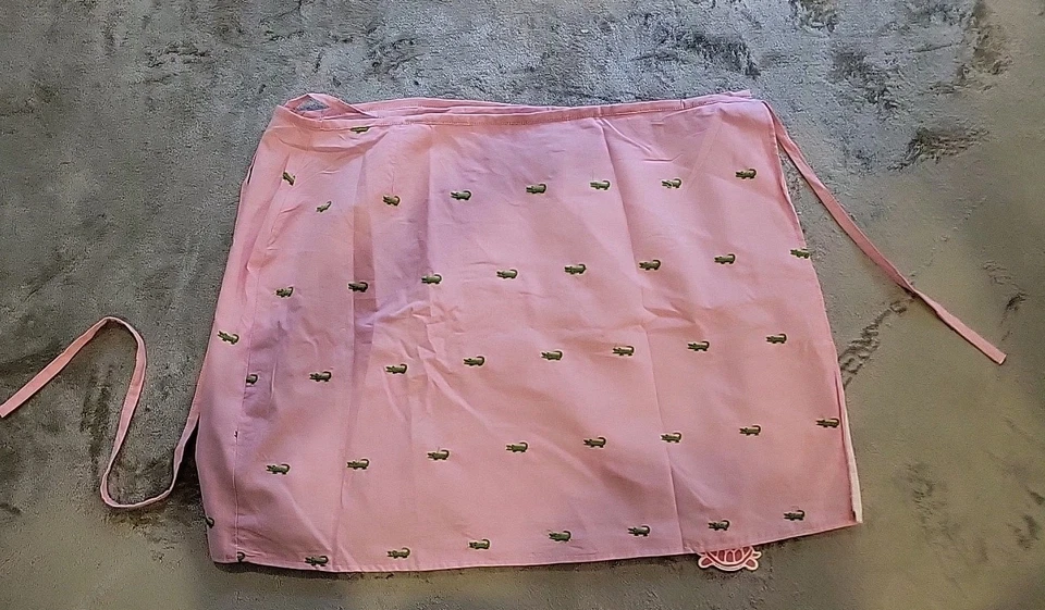 Falda envolvente Lolly Wolly Doodle para mujer talla XXXL rosa verde bordada  Foto 2 de 4