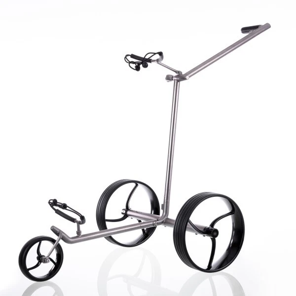 GALAXY Titan Elektro Golf Trolley, magn. Parkbremse, nur 5,8kg, Rückwärtsgang