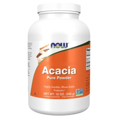 Now Foods, Acacia, Pure Powder, 340g - Blitzverand
