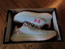 Under Armour UA GS Charged Impulse Prism Girl's Athletic Shoes Size 7Y NEW