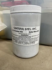 Jacquard Procion MX Fiber Reactive Dyes 1 lb Baby Blue NEW
