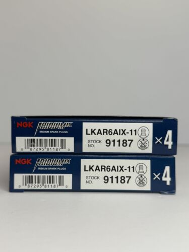 ** 4 PACK ** NGK 91187 LKAR6AIX-11 Iridium IX Spark Plug Polaris Suzuki NEW - Picture 7 of 7