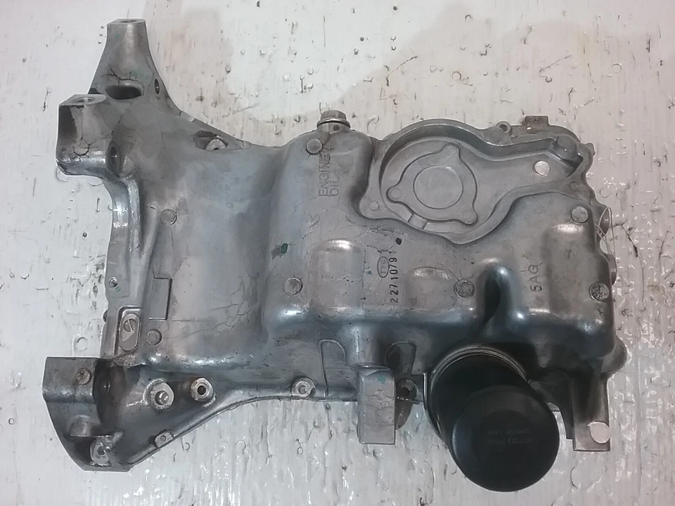 Volvo S60 R 2004-2007 cárter de aceite del motor 2,5 L 5 cilindros Foto 2 de 4