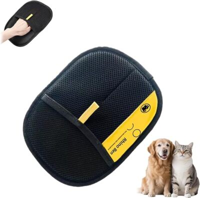 Goalintent Pet Gloves, Pet Hair Remover Electrostatic Gloves