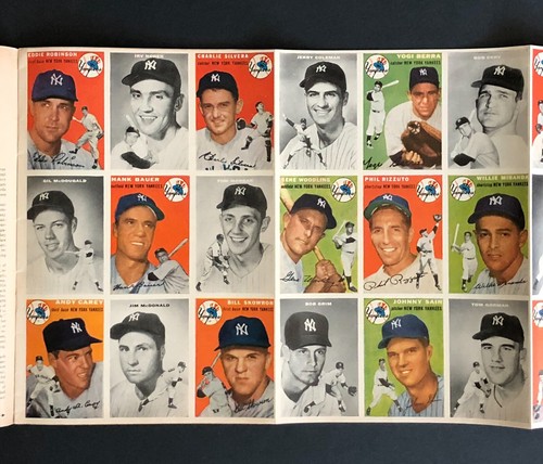 1954 Sports Illustrated Magazine 2° numero Yankee Baseball Cards Mantle Berra - Foto 6 di 13
