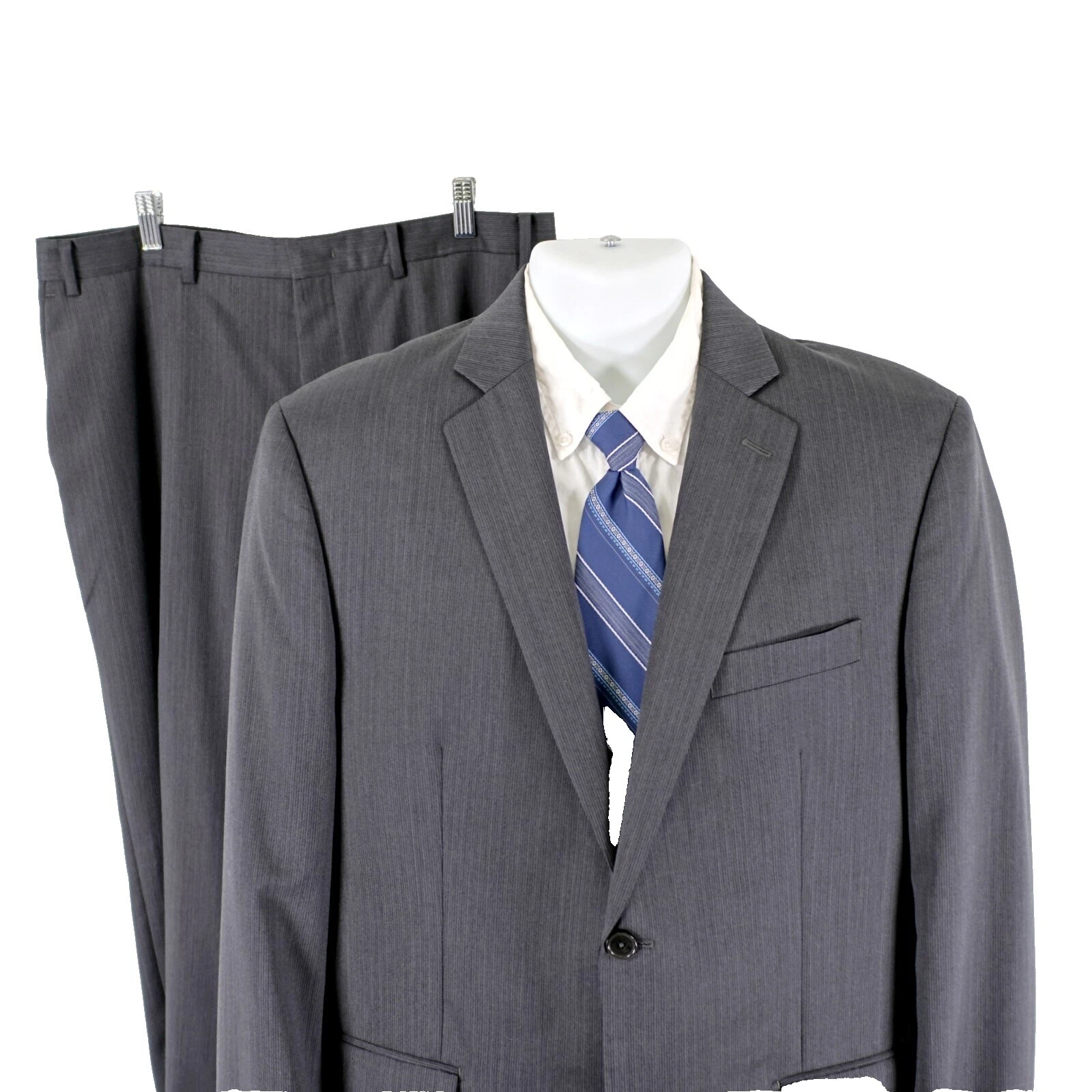 DKNY Slim Striped Suits & Blazers for Men