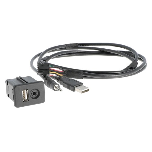 USB AUX Switch For Vauxhall Corsa D E VXR Antara Mokka X Port Retain Factory Fit - Picture 2 of 6