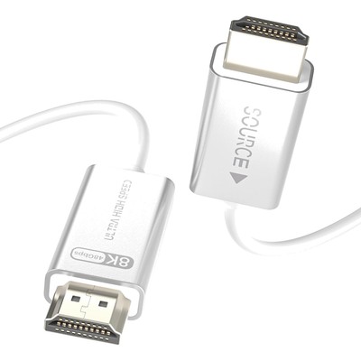 15m Hochgeschwindigkeits HDMI 2.1 Kabel - 48Gbps, 8K@60Hz, Dynamisches HDR