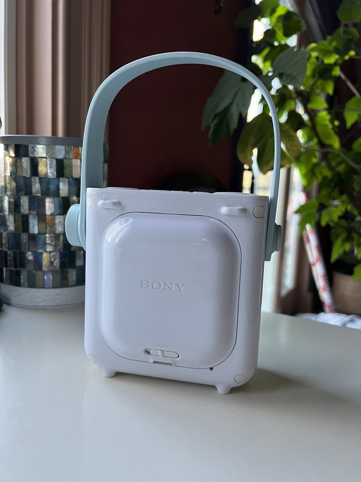 Sony FM/AM Shower Bathroom Radio W/ Manual ICFS80 Splash Proof Tested