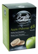 Bradley Smoker BTAP48 Apple Bisquettes 48 Pack