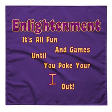 "Enlightenment" Bandana Funny New Age Psychology Ego Transpersonal Meditation