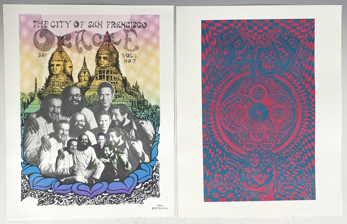 Allen Cohn / The San Francisco Oracle Facsimile Edition Signed | eBay