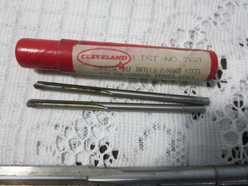 Menge 5 Cleveland Bohrer Reibahle hartmetallbestückt - Bild 6 von 6