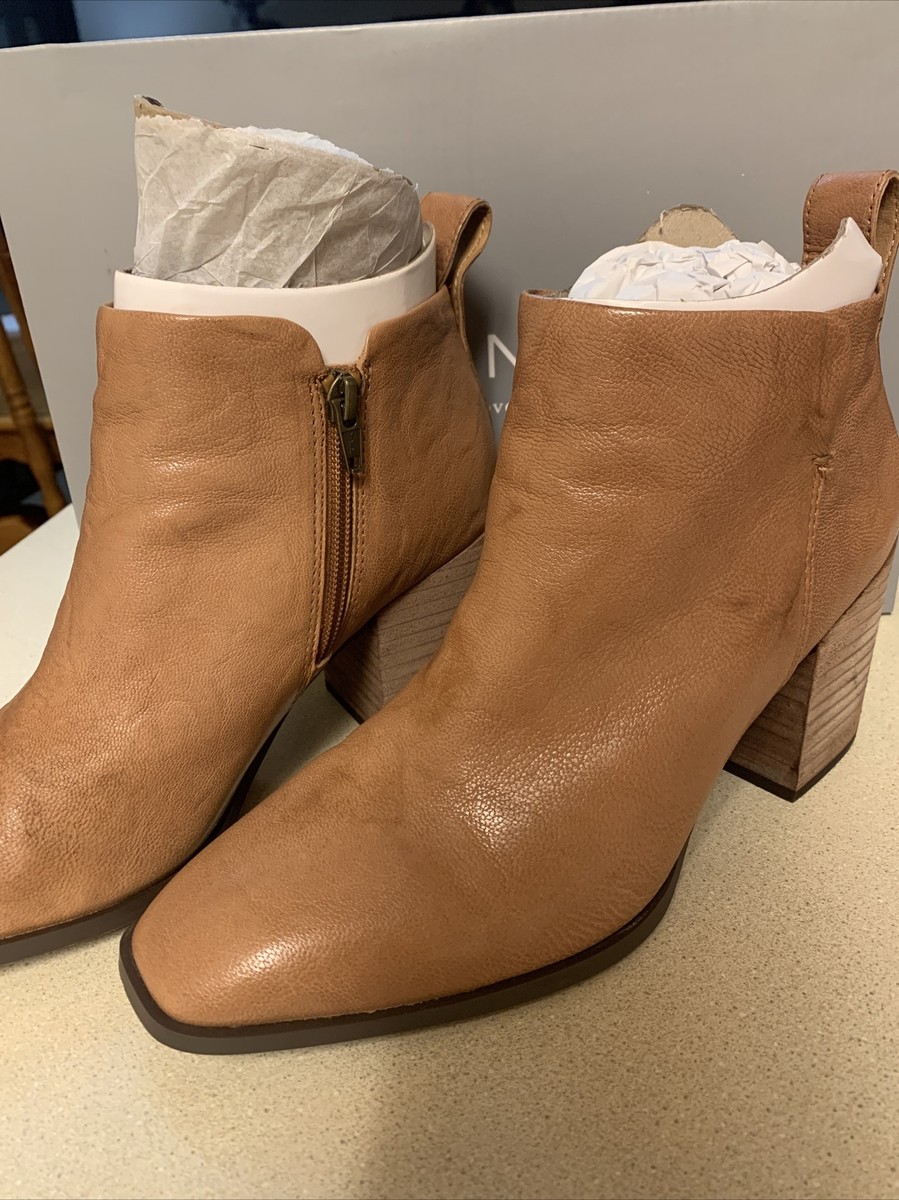 Vionic Leather Ankle Boots - Lyssa-Toffee-9M-NEW-A459067 | eBay
