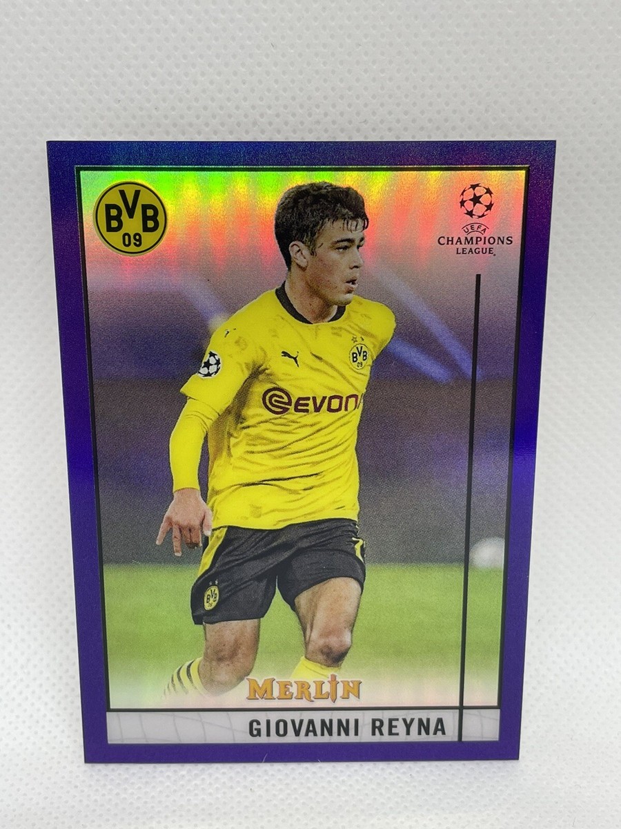 2020-21 Topps Merlin UEFA Purple Refractor #11 Giovanni