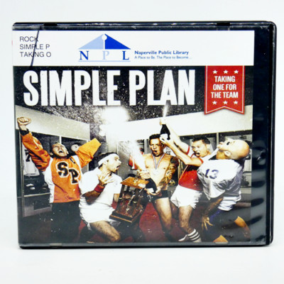 Taking One For The Team - Simple Plan CD 2016 Great Condition