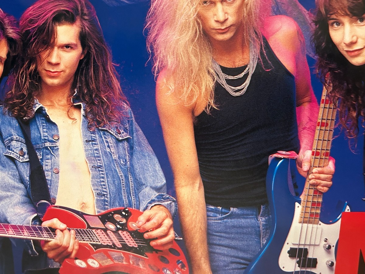 Mr. Big / Vintage 1990s Japan Original Promo Poster B2 20x28in