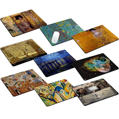 Tapis de souris L'Arbre de vie de Gustav Klimt Peinture Art nouveau Art moderne - Photo 2/4